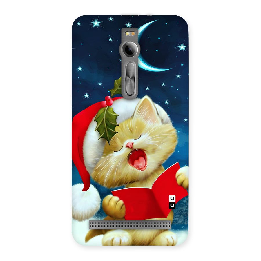 Christmas Cat Back Case for Asus Zenfone 2
