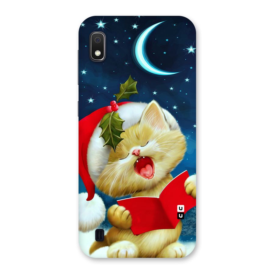 Christmas Cat Back Case for Galaxy A10