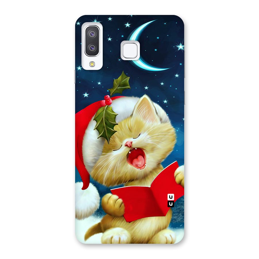 Christmas Cat Back Case for Galaxy A8 Star