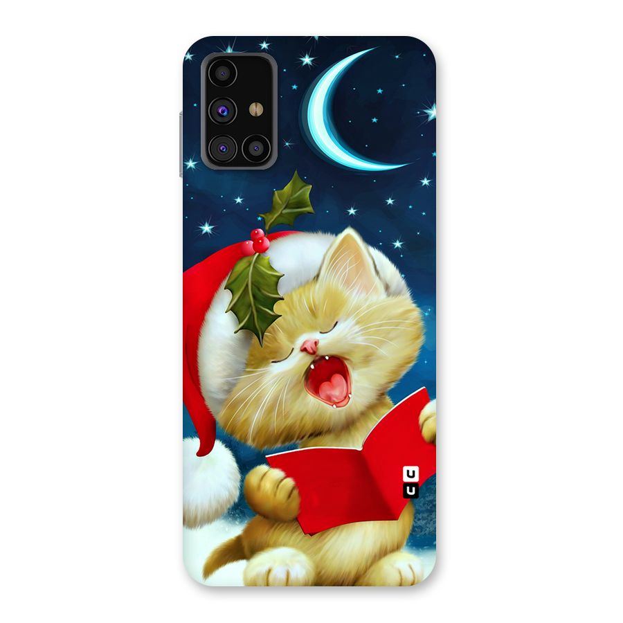 Christmas Cat Back Case for Galaxy M31s