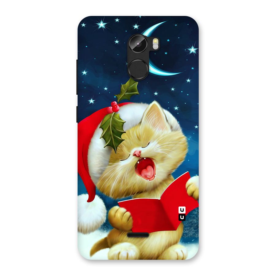 Christmas Cat Back Case for Gionee X1