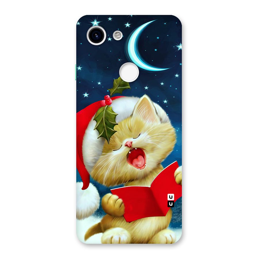Christmas Cat Back Case for Google Pixel 3
