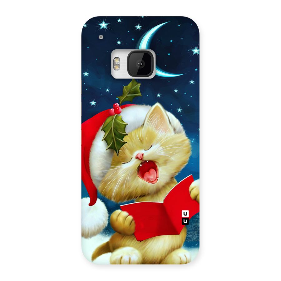 Christmas Cat Back Case for HTC One M9