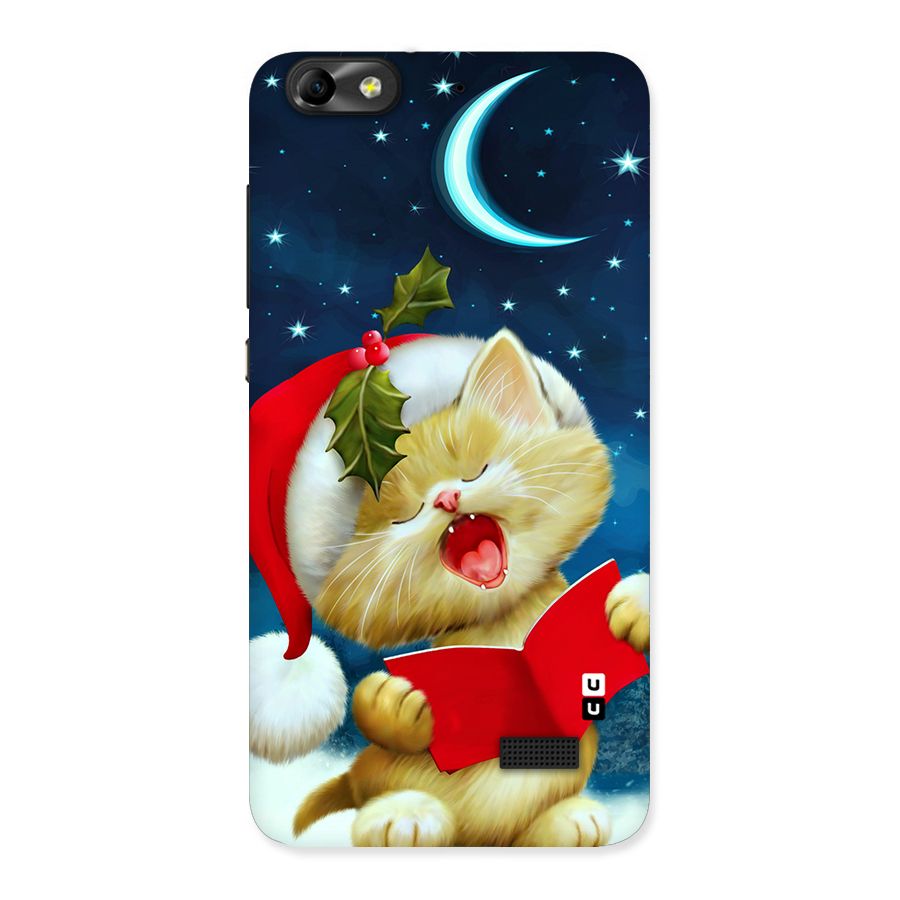 Christmas Cat Back Case for Honor 4C