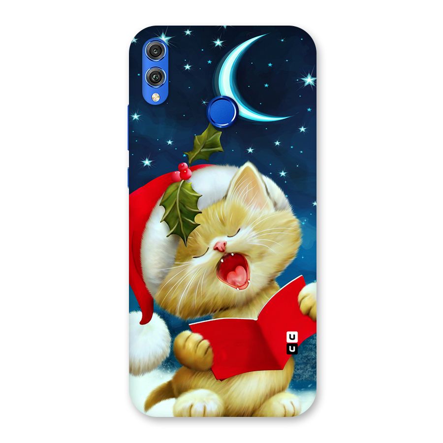 Christmas Cat Back Case for Honor 8X