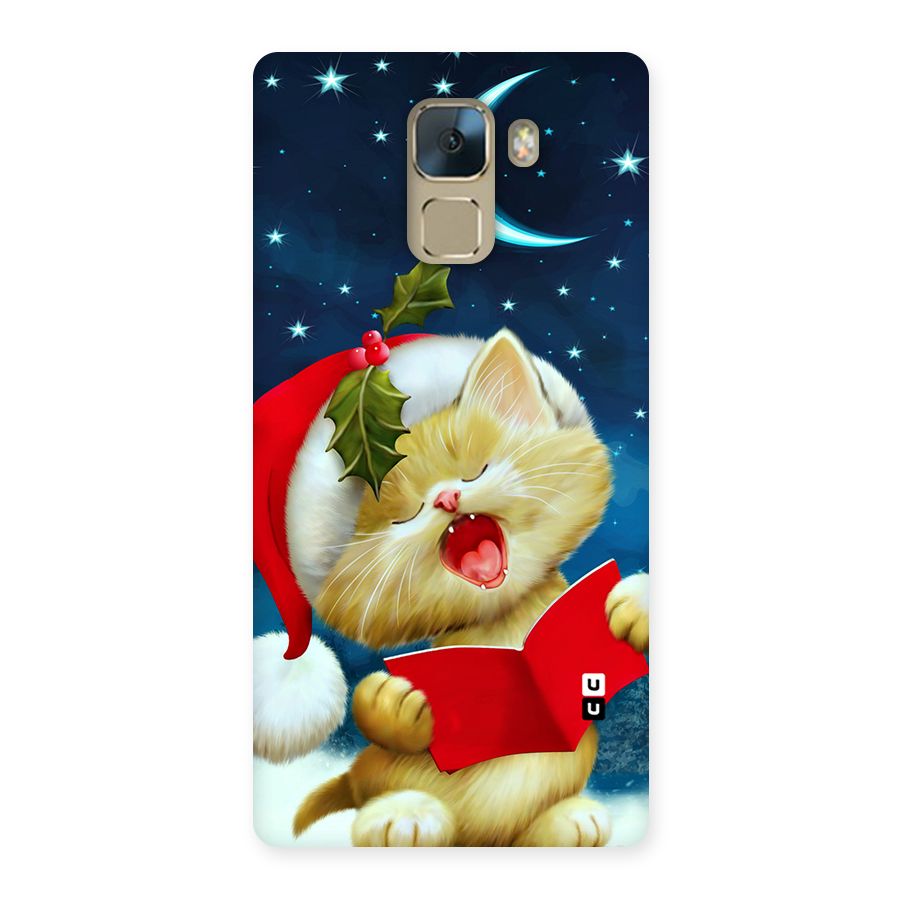 Christmas Cat Back Case for Huawei Honor 7