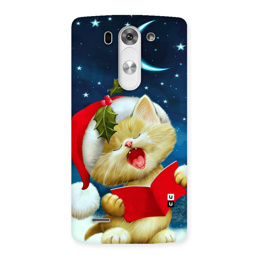 Christmas Cat Back Case for LG G3 Beat