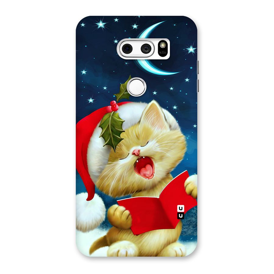 Christmas Cat Back Case for LG V30