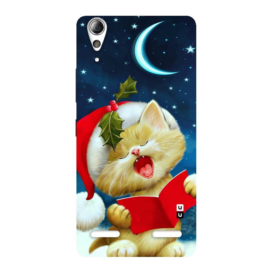 Christmas Cat Back Case for Lenovo A6000 Plus