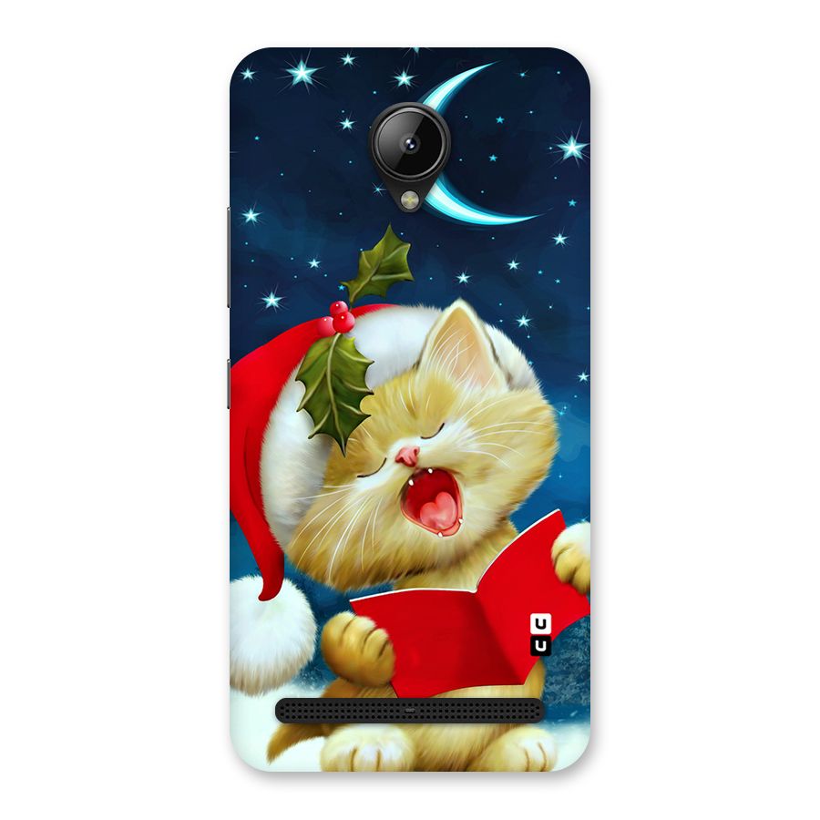Christmas Cat Back Case for Lenovo C2