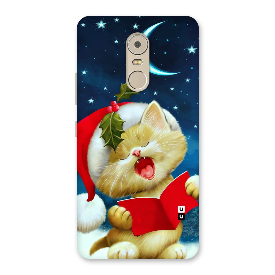Christmas Cat Back Case for Lenovo K6 Note