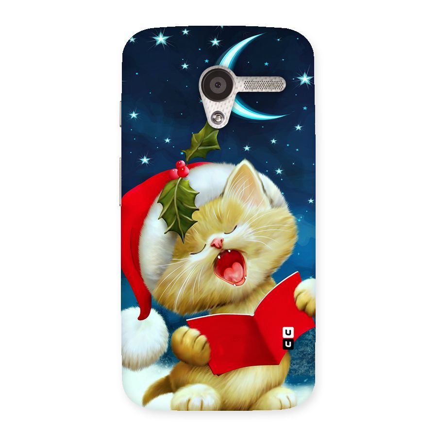 Christmas Cat Back Case for Moto X