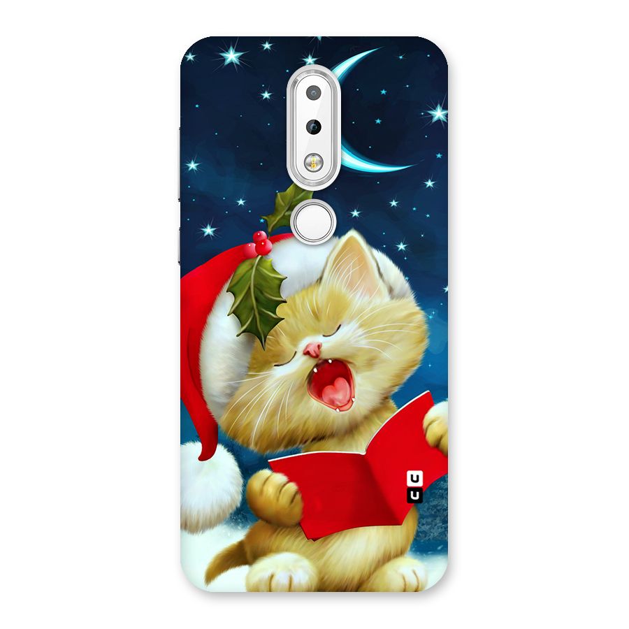 Christmas Cat Back Case for Nokia 6.1 Plus
