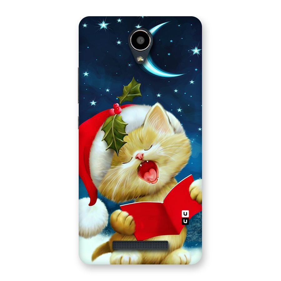 Christmas Cat Back Case for Redmi Note 2