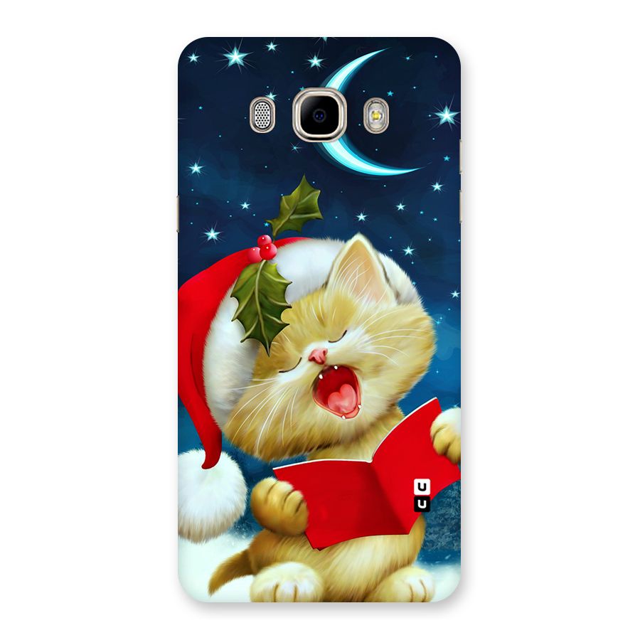 Christmas Cat Back Case for Samsung Galaxy J7 2016
