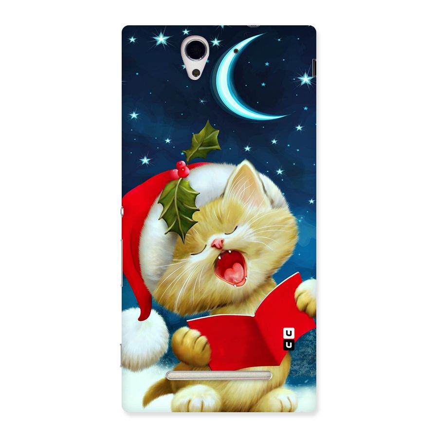 Christmas Cat Back Case for Sony Xperia C3