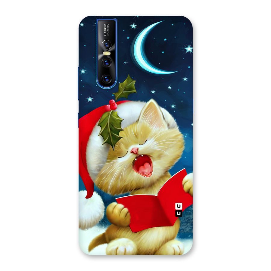 Christmas Cat Back Case for Vivo V15 Pro