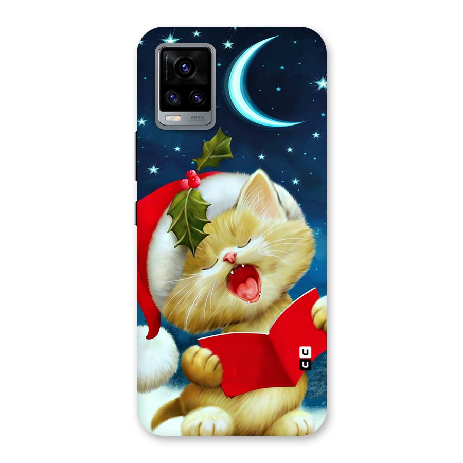Christmas Cat Back Case for Vivo V20