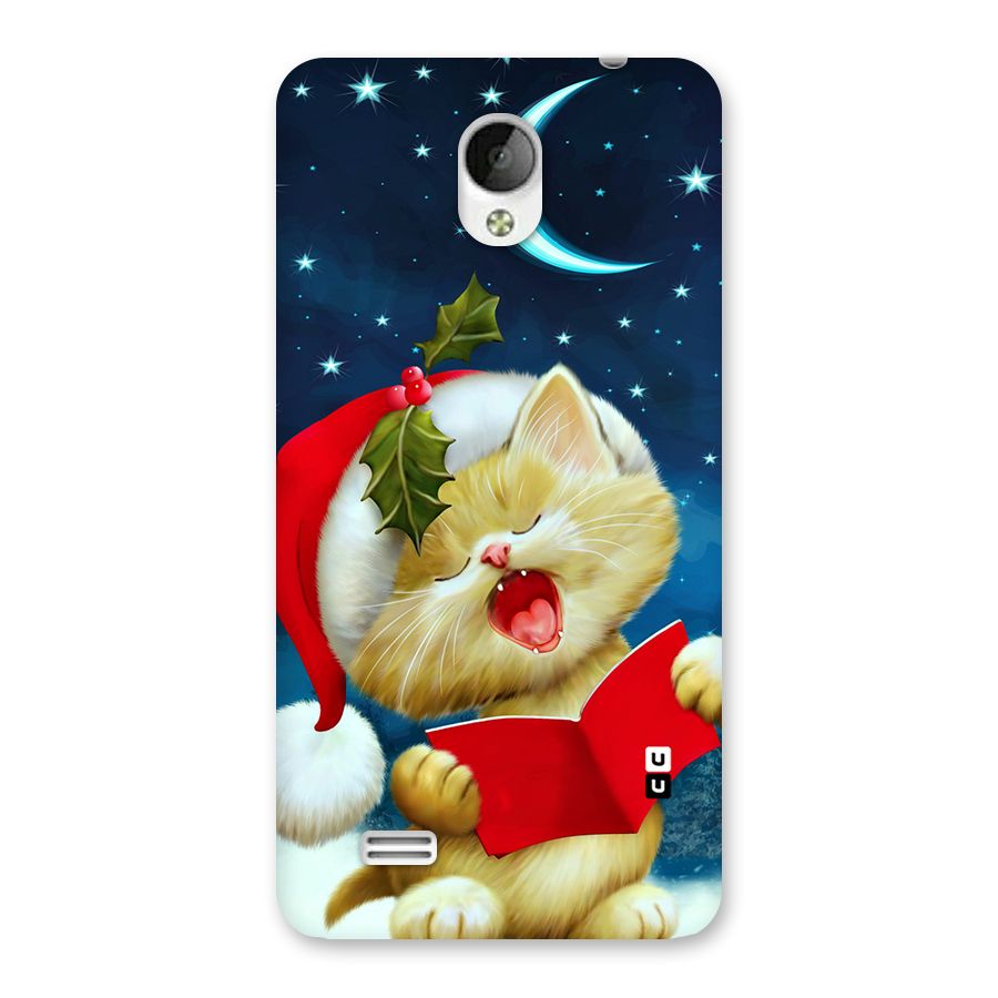 Christmas Cat Back Case for Vivo Y21