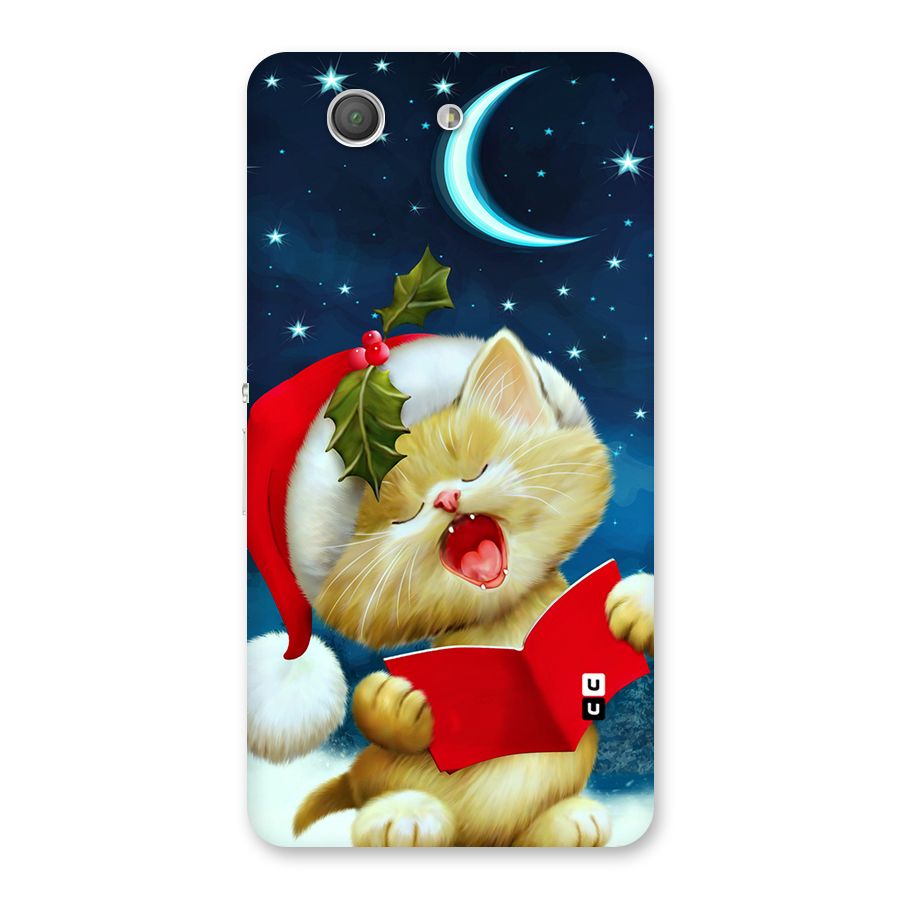 Christmas Cat Back Case for Xperia Z3 Compact