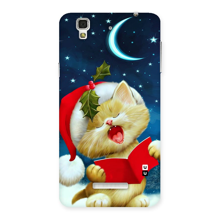 Christmas Cat Back Case for YU Yureka Plus