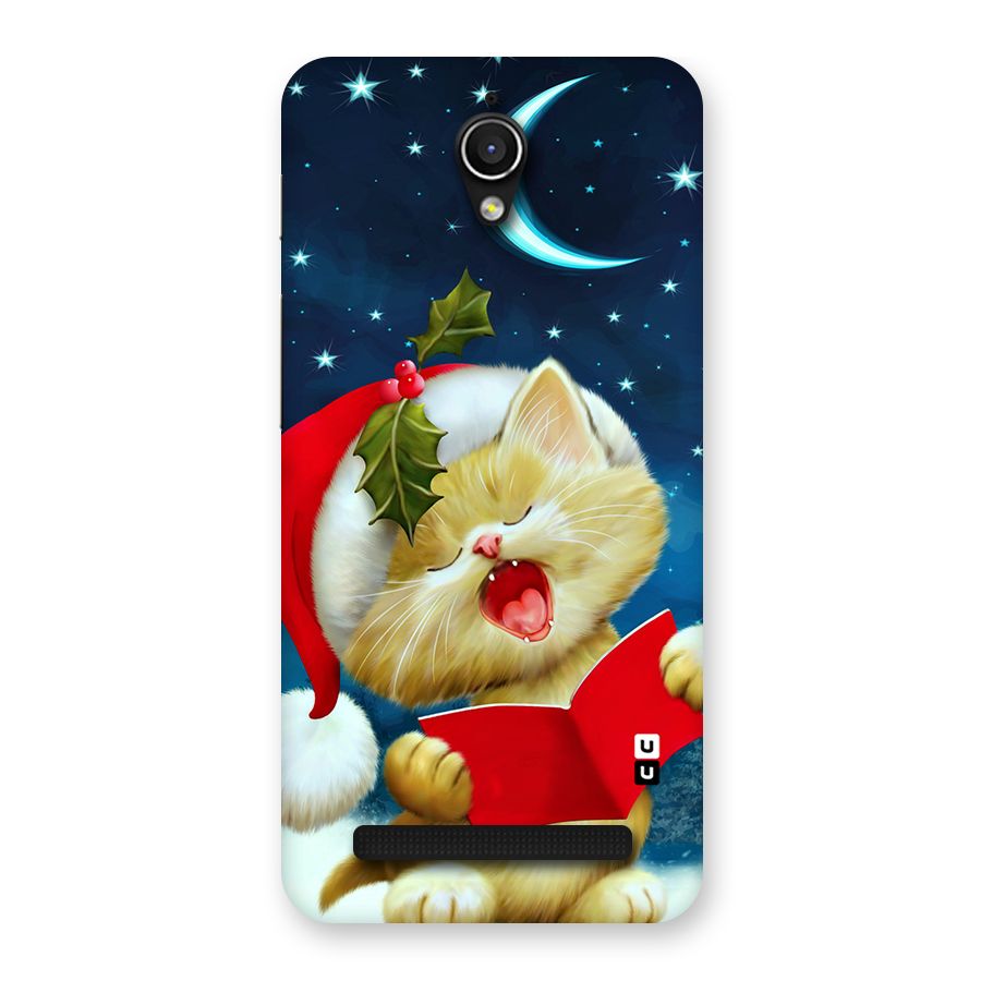 Christmas Cat Back Case for Zenfone Go