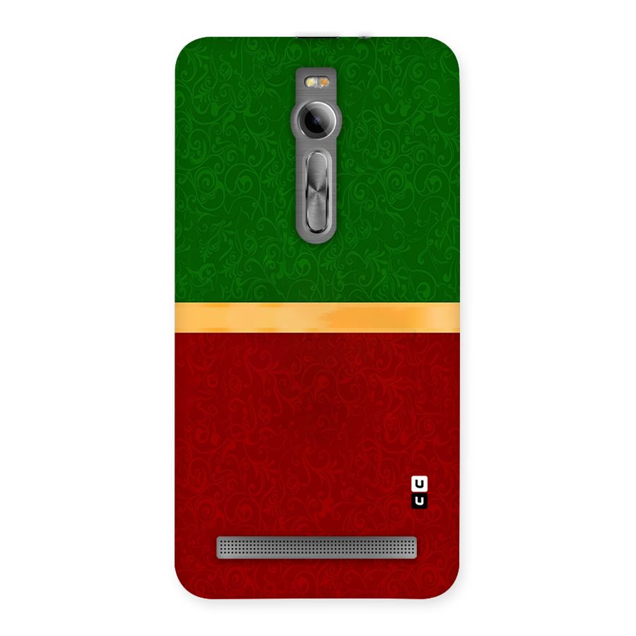 Christmas Colors Stripe Back Case for Asus Zenfone 2
