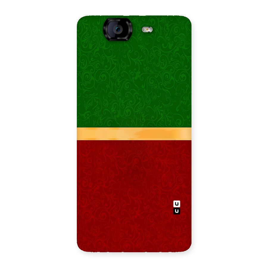 Christmas Colors Stripe Back Case for Canvas Knight A350