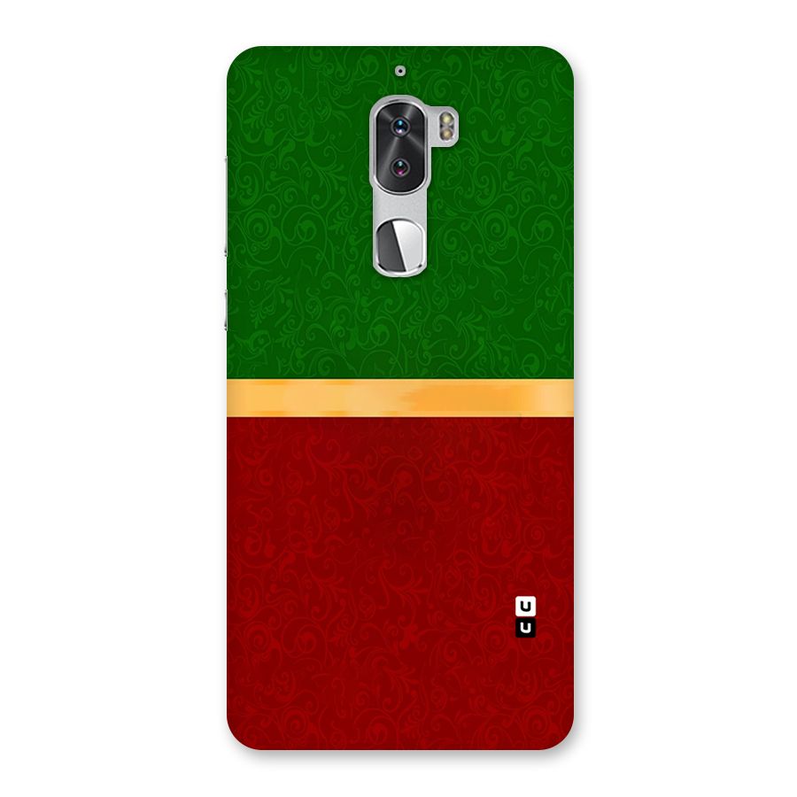Christmas Colors Stripe Back Case for Coolpad Cool 1