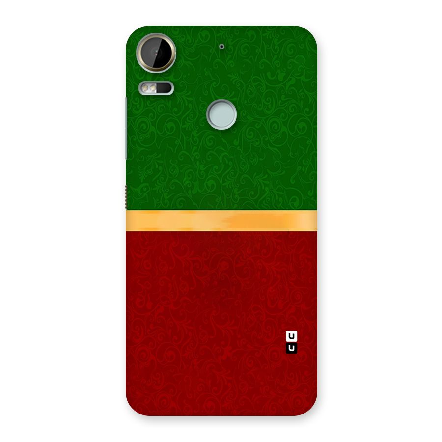 Christmas Colors Stripe Back Case for Desire 10 Pro