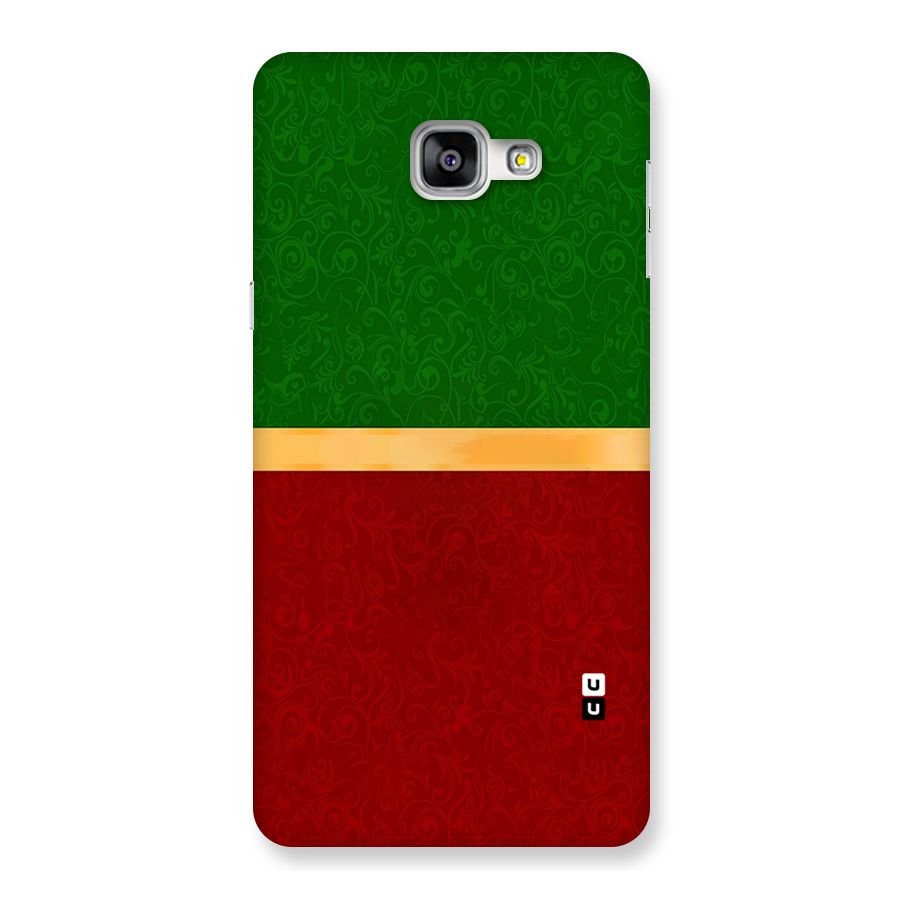 Christmas Colors Stripe Back Case for Galaxy A9