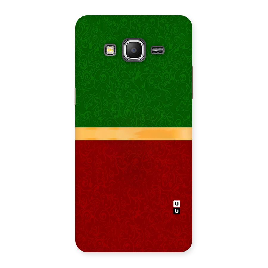 Christmas Colors Stripe Back Case for Galaxy Grand Prime
