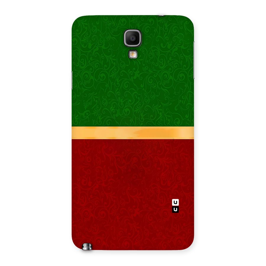 Christmas Colors Stripe Back Case for Galaxy Note 3 Neo