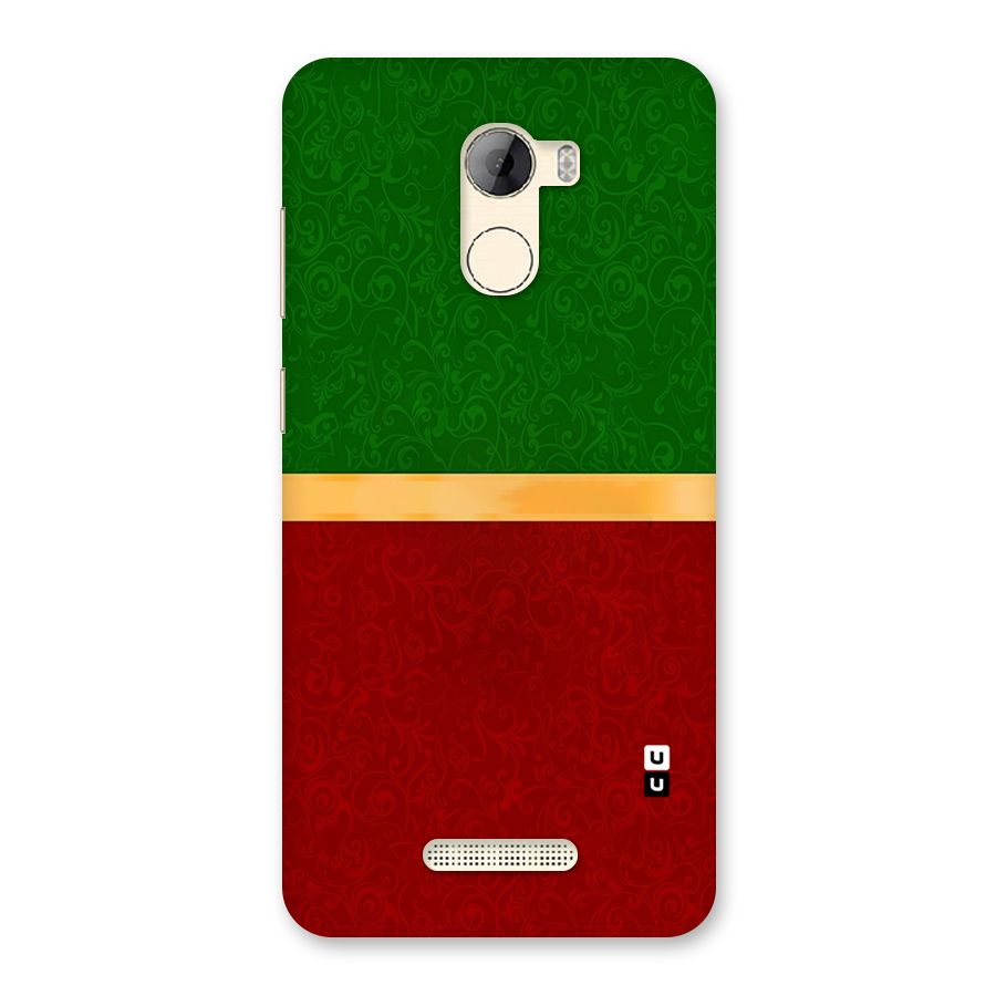 Christmas Colors Stripe Back Case for Gionee A1 LIte