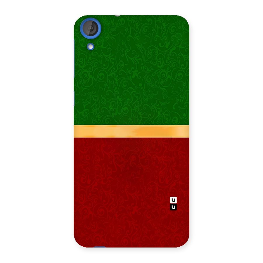 Christmas Colors Stripe Back Case for HTC Desire 820