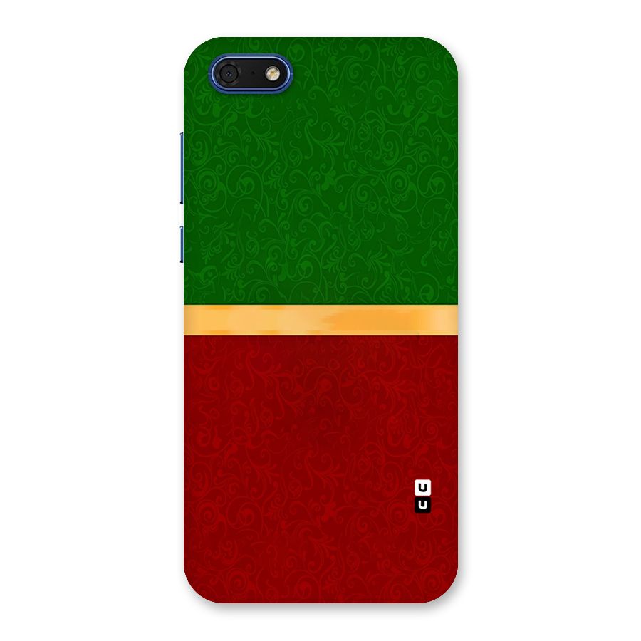 Christmas Colors Stripe Back Case for Honor 7s