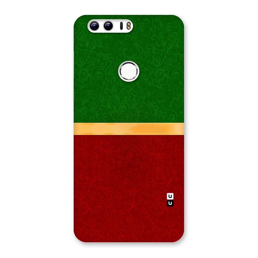 Christmas Colors Stripe Back Case for Honor 8