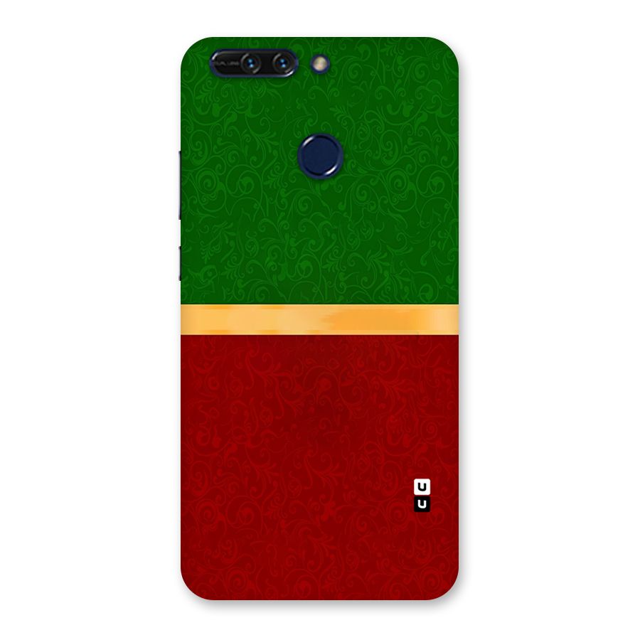 Christmas Colors Stripe Back Case for Honor 8 Pro