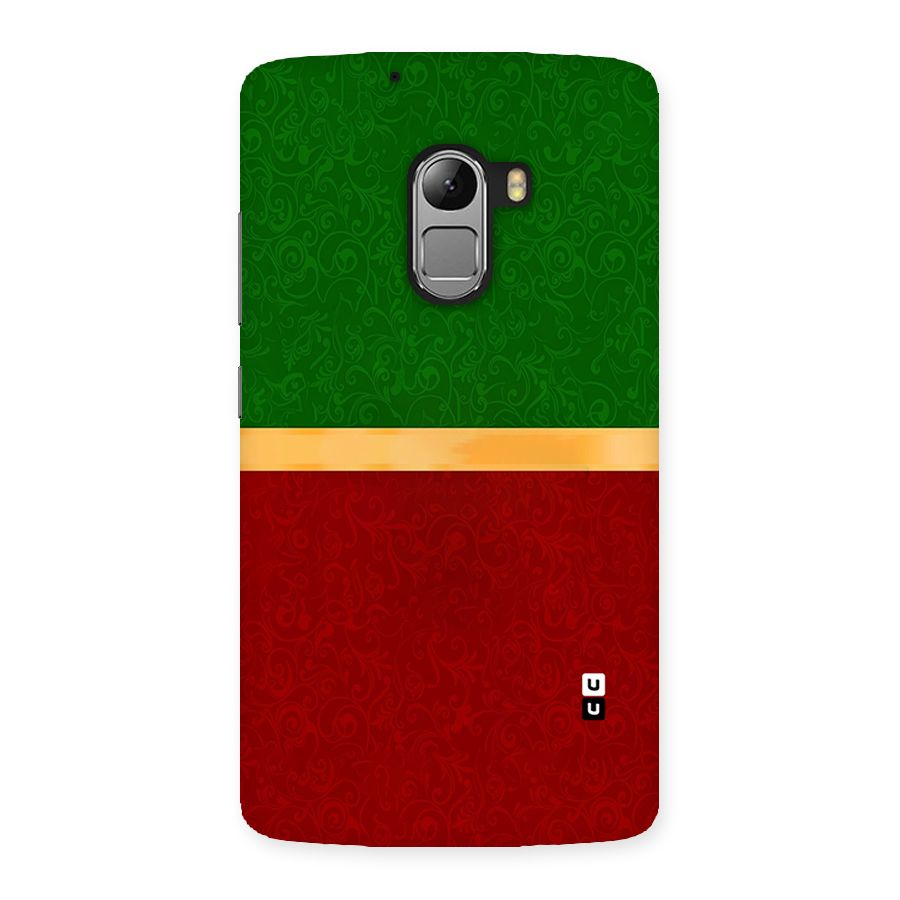 Christmas Colors Stripe Back Case for Lenovo K4 Note