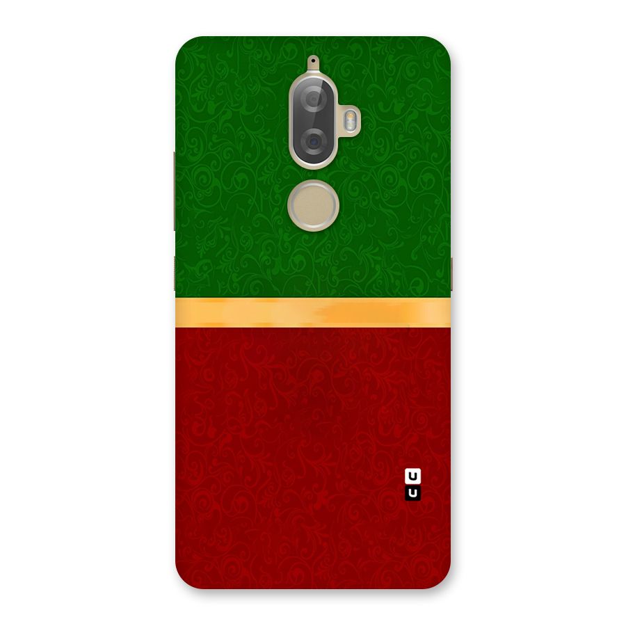 Christmas Colors Stripe Back Case for Lenovo K8 Plus