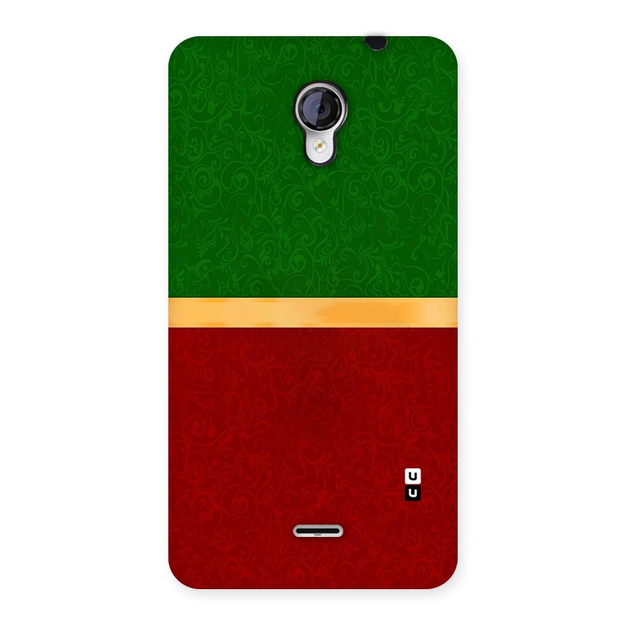 Christmas Colors Stripe Back Case for Micromax Unite 2 A106