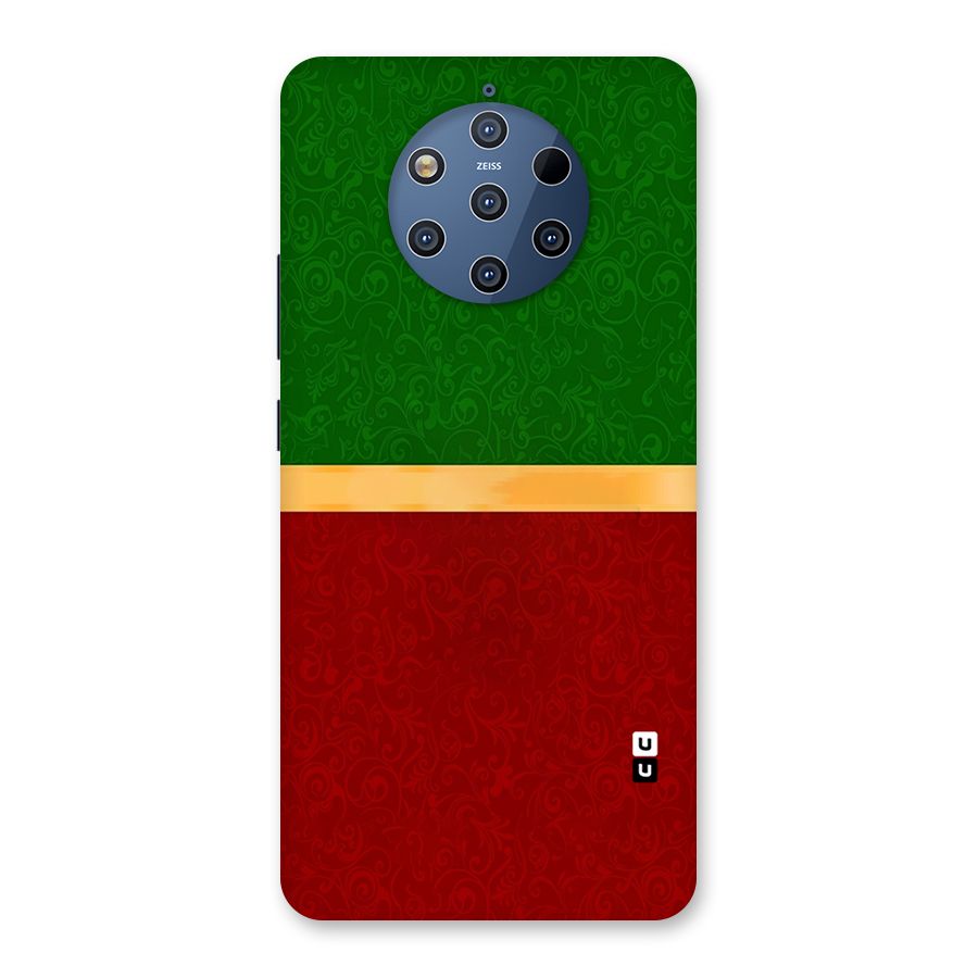Christmas Colors Stripe Back Case for Nokia 9 PureView