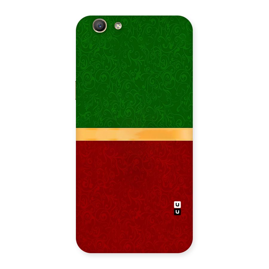 Christmas Colors Stripe Back Case for Oppo A59