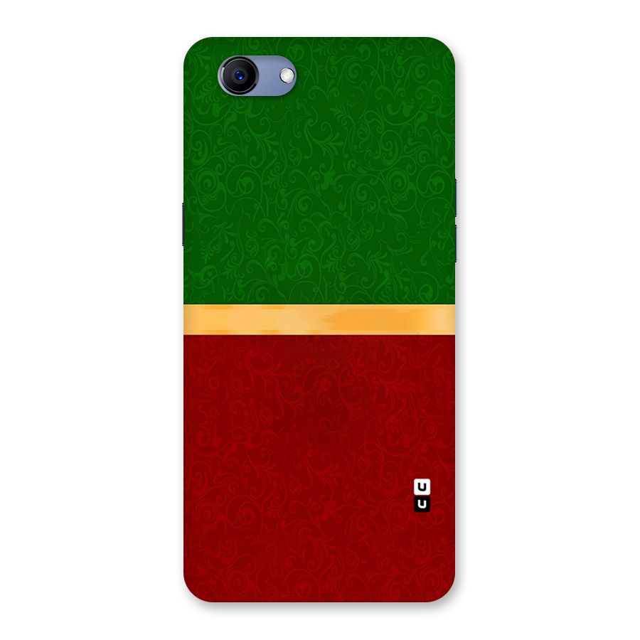 Christmas Colors Stripe Back Case for Oppo Realme 1