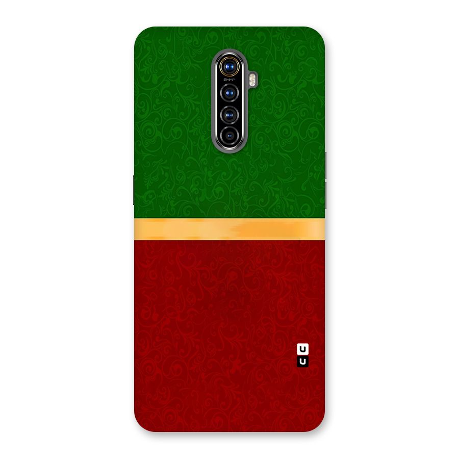 Christmas Colors Stripe Back Case for Realme X2 Pro