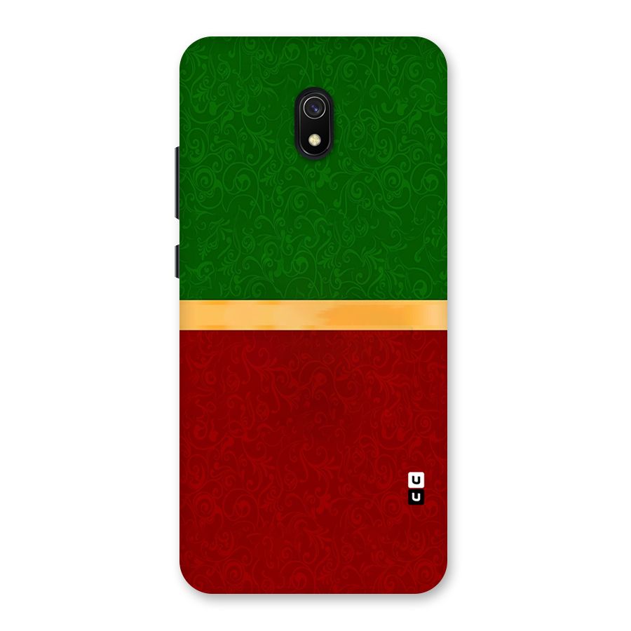 Christmas Colors Stripe Back Case for Redmi 8A