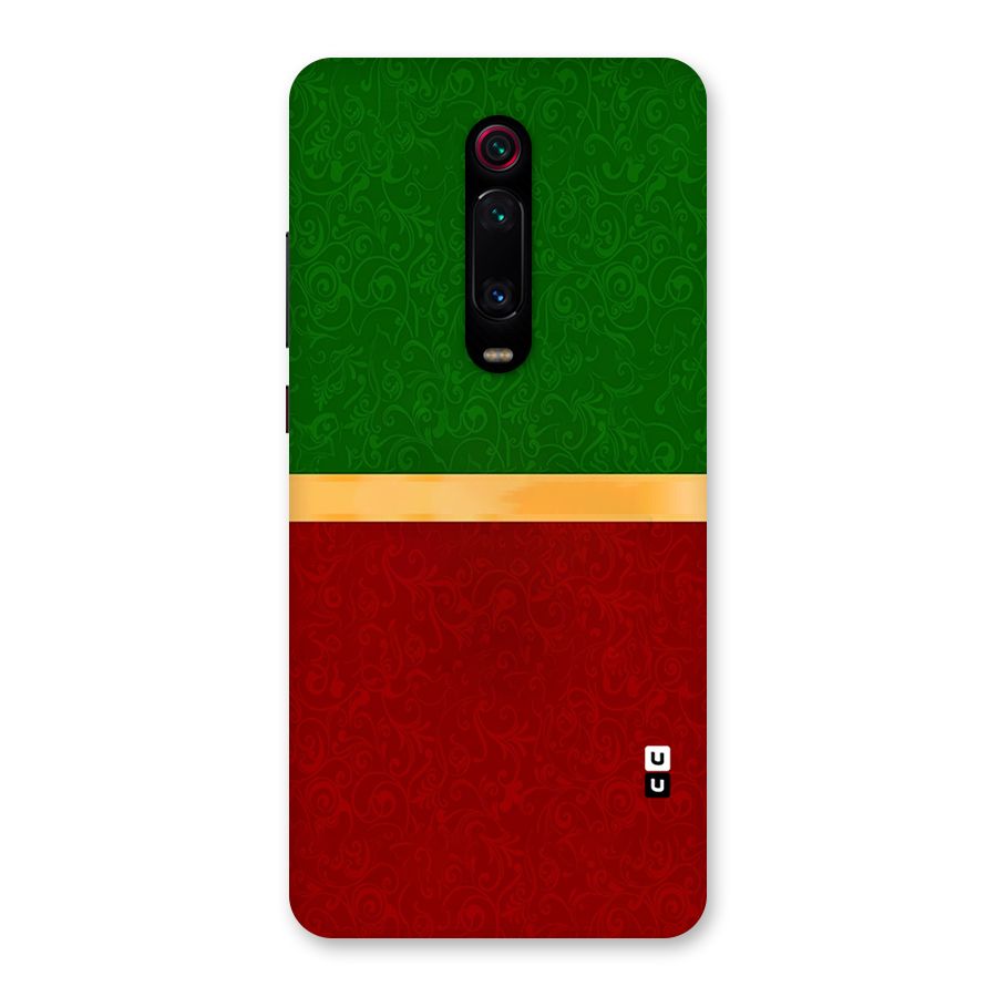 Christmas Colors Stripe Back Case for Redmi K20
