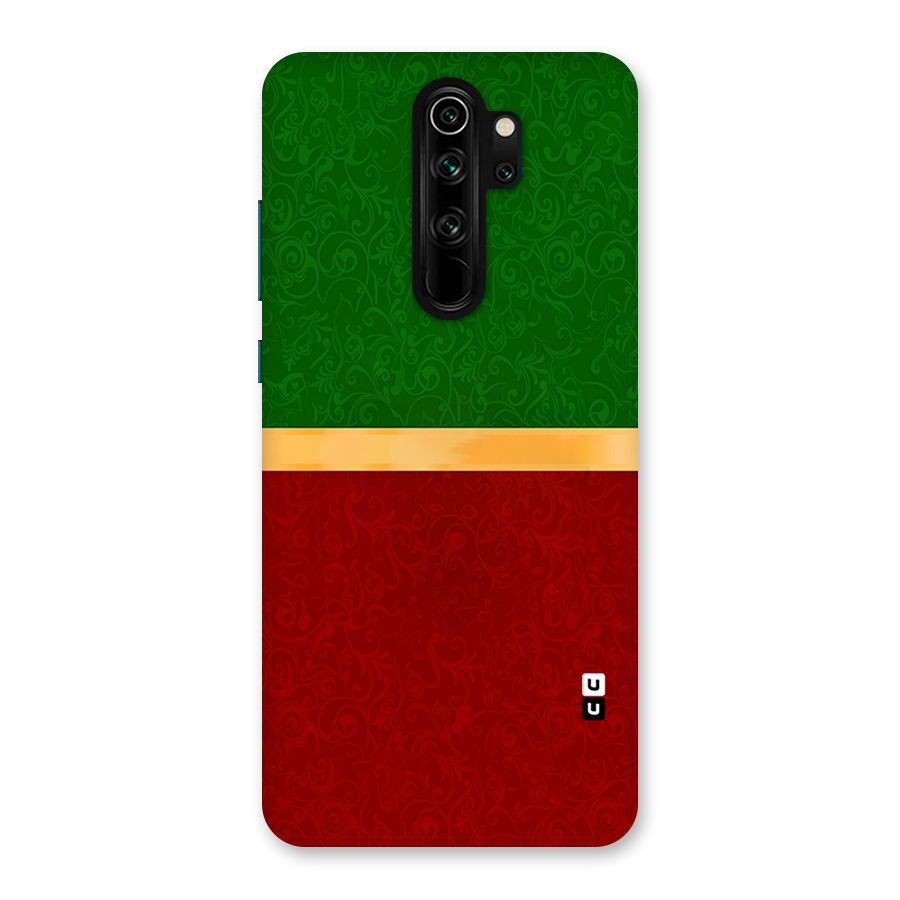 Christmas Colors Stripe Back Case for Redmi Note 8 Pro