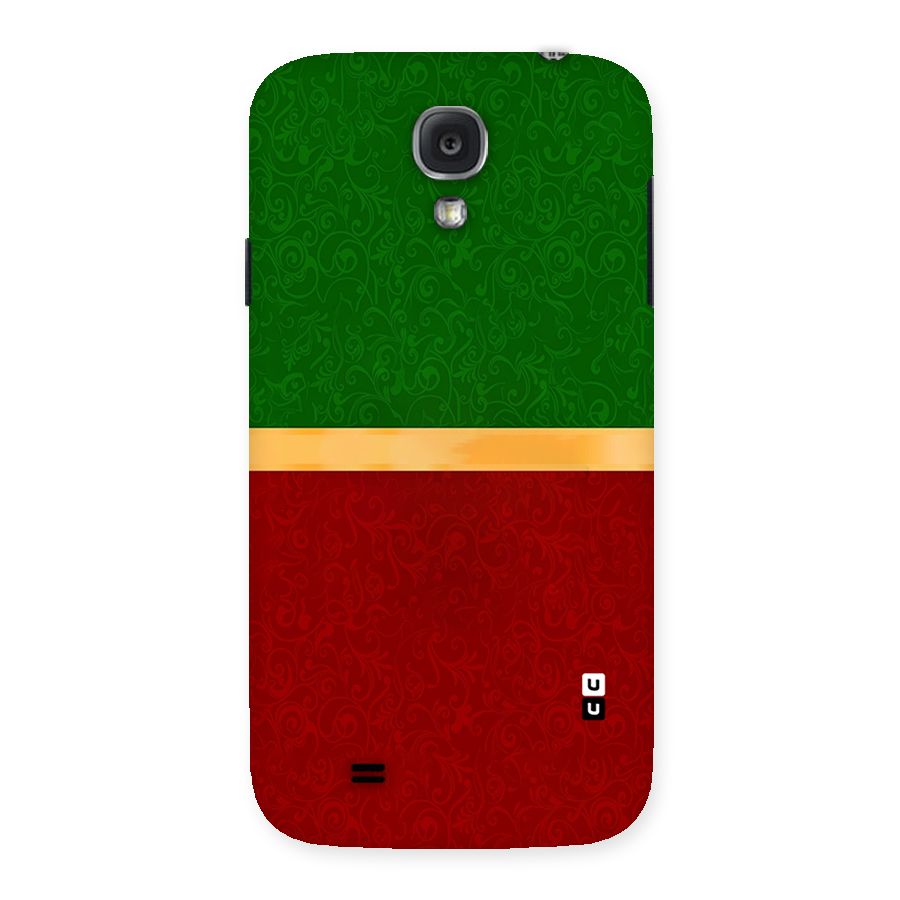 Christmas Colors Stripe Back Case for Samsung Galaxy S4