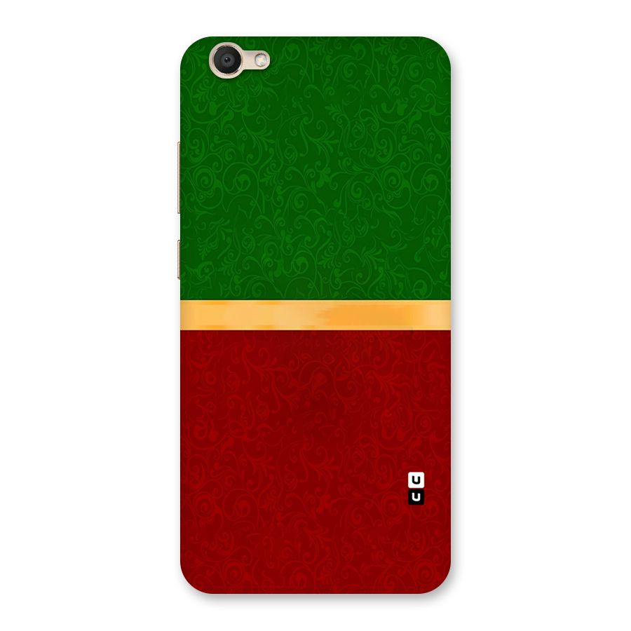 Christmas Colors Stripe Back Case for Vivo V5